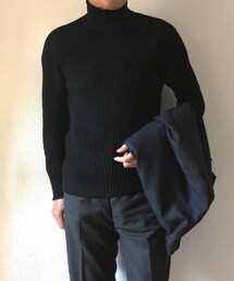 ARMANI EXCHANGE | ショルダージップ モックネックニット(ニット/セーター)