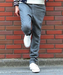 BEAUTY&YOUTH UNITED ARROWS | ホームスパン ノープリーツ スキニーパンツ(スラックス)