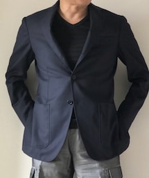 roshell | タックボーダーTシャツ(Tシャツ/カットソー)