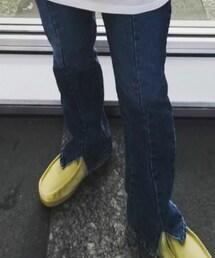 Chikashitsu + | デニムパンツ