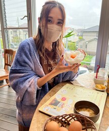 🪺メレンゲたまごかけごはん | フワフワでした☁️(その他)