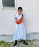 あみぃ American Holicのシャツワンピースを使ったコーディネート Wear