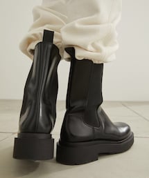 H&M | H&M プラットフォームチェルシーブーツ BLACK SIZE:41(ブーツ)
