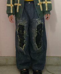 none | デニムパンツ