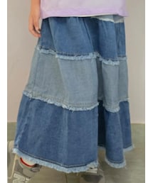 lili nene | デニムスカート
