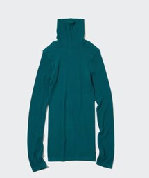 UNIQLO | ヒートテックシームレスリブタートルネックT（極暖・長袖）(Tシャツ/カットソー)