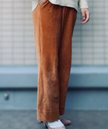 Rejoove | Rejoove ベロア素材コーデュロイパンツ(パンツ)