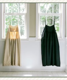 Samansa Mos2 | リネン混ペチワンピース　samansamos2秋フェアノベルティ2024(ワンピース/ドレス)