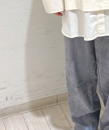 Samansa Mos2 blue | パンツ