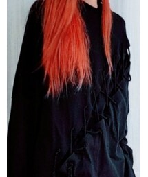 s'yte | 40/2 Cotton Jersey Dolman Sleeve T-shirt with Braided Cord
(Tシャツ/カットソー)