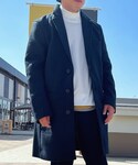 NAVY(ネイビー)の「ジャケット/アウター(チェスターコート)」