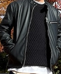 Mossimo(モッシモ)の「ジャケット/アウター(ライダースジャケット)」