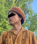 不明の「帽子(ハンチング/ベレー帽)」
