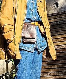 Japan vintage 90s | レザーのハンティングベルト。祖父からのお下がり。(ベルト)