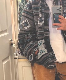 Himalayan Crafts | Nepalese hand crafted Wool Jacket(ノーカラージャケット)