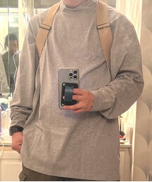 Duluth Trading Company | long tail mock neck long sleeves Tee(Tシャツ/カットソー)