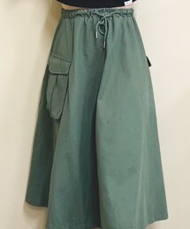 工裝大口袋裙 | スカート