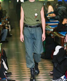 MAGLIANO | Purple Melange High Neck Wool Vest(ベスト)