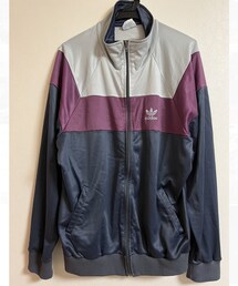VINTAGE | *SUPER RARE* 80s adidas High-neck Track Jacket (USA製)(ブルゾン)