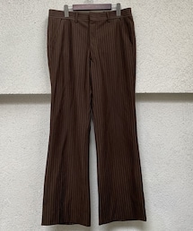 VINTAGE | 60〜70s Pinstripe Flare Pants (USA製 | ロケットTALON)(スラックス)