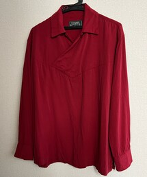 VINTAGE | 80s POLO COUNTRY Rayon Pullover Shirt(シャツ/ブラウス)