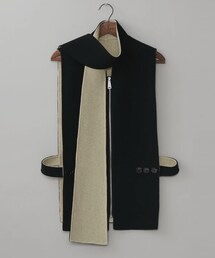 M A S U | MASU SCARF COLLAR VEST(その他)