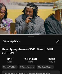 Men’s SS2023 Louis Vuitton / Kendrick Lamar | Hip-hop (2022)(音楽/本・雑誌)