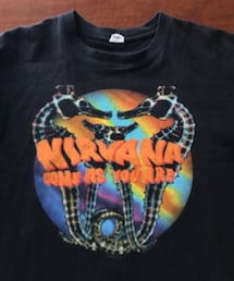 VINTAGE | 90s NIRVANA *RARE* VTG (Body: anvil)(Tシャツ/カットソー)
