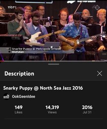 Snarky Puppy @ North Sea Jazz 2016 | Jazz Fusion (2016) (音楽/本・雑誌)