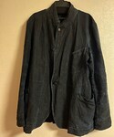 VINTAGE | 1900~1920s French Antique Indigo Linen Resort Jacket [makeover](其他外套)