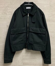 TTT MSW | Herringbone Miltary Blouson (20SS) (ブルゾン)