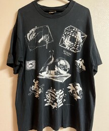 VINTAGE | 90s MAURITS ESCHER Tee (ANDAZIAタグ)(Tシャツ/カットソー)