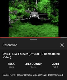 Live Forever / Oasis | UK Rock / Britpop (1994)(CD)