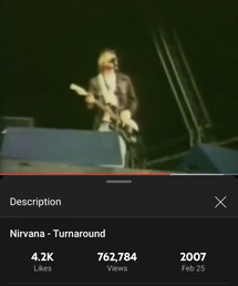 Turnaround (BBC John Peel Session) / NIRVANA | Grunge (1992)(CD)