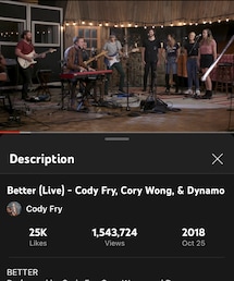 Better feat. Cory Wong / Cody Fry | CD