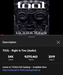 Right In Two / Tool | Progressive Metal (2006)(CD)