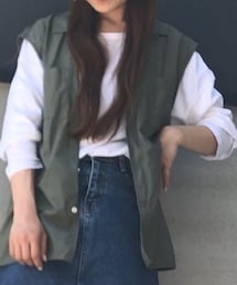 旦那シャツをﾘﾒｲｸ✂︎ | ベスト