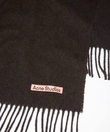 Acne Studios | acne studios ストール チョコブラウン(ストール/ショール)