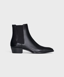 CELINE | CELINE ドラッグストア チェルシーブーツ / シャイニーカーフスキン ブラック(ブーツ)