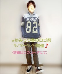 ゆみっつちゃん主催🎊春のロゴ祭 | 🎶ゆみっつ春のロゴ祭🎶ロゴを着て見せびらかしのポーズで参加しましょう☺️(ラッピングキット)