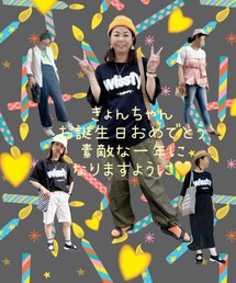 きょんちゃんおめでとう🥳 | きょんちゃんお誕生日おめでとう🥳息子と一緒の誕生日なんてご縁を感じたのがもう何年前？？時の経つのは早いねぇ👵🏻これからも1000投稿目指してやっていこう‼︎仕事に育児にいつも頑張っているきょんちゃん♡本当におめでとう♡健康で素敵な一年になりますように♡(ラッピングキット)