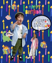れんれんお誕生日おめでとう🎉 | れんれんお誕生日おめでとう🎉追いコーデと追いポーズ😆☝️(ラッピングキット)