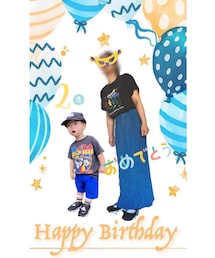 れんれんお誕生日おめでとう🎂💕 | れんれん元気に大きくなってね😆🙌❤️(ラッピングキット)