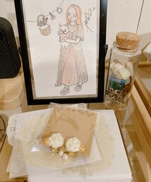 teto ohana to | さりちコレクション♡どんどん増えてニヤつく♡毎日目にするところに置いてます♡(イヤリング)