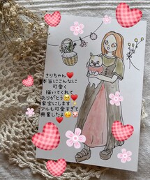 tetoさん♥️ | 🌼さりちゃんありがとう〜🌼(ラッピングキット)