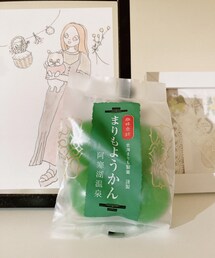 まりも | お土産でいただいた、まりもようかん💚久しぶり💚皮破るの緊張する😆阿寒湖の方にもまた行きたいなぁ🚗(その他)