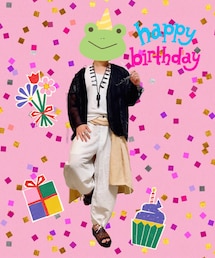 🐸さんおめでとう🥳🎉 | 素敵な一年になりますように🎂💋(その他)