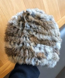 no brand | ファーニット帽(ニットキャップ/ビーニー)