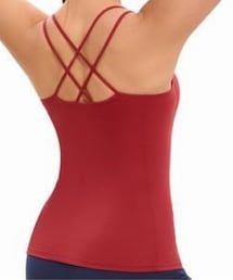 no brand | バックシャン　キャミソール(キャミソール)