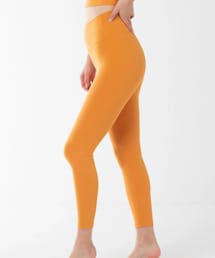 KIT | KIT チェイス ライクラ ハイウエスト レギンス オレンジ　XS(レギンス/スパッツ)